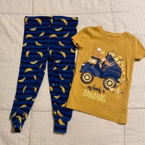 Panama Jack Toddler PJs “My Family is Bananas”